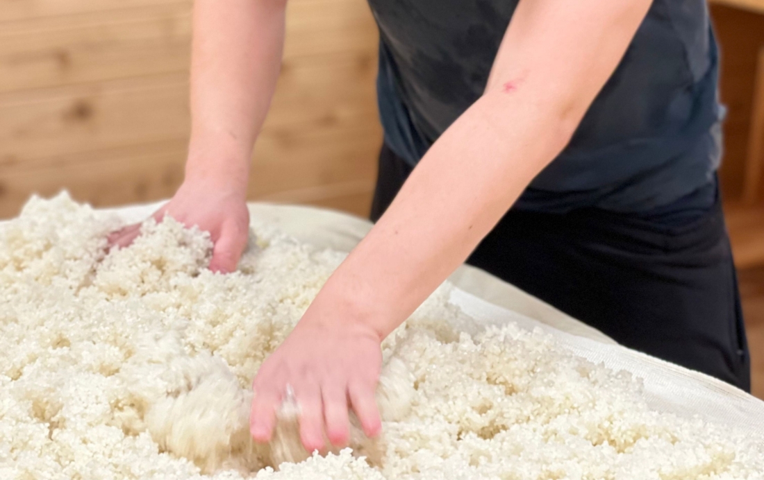 The Koji room is a special room for making rice koji